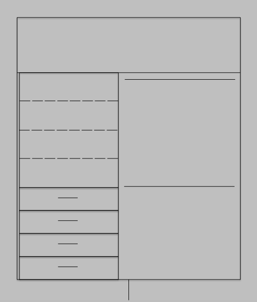 Internal Robe Drawer Internals